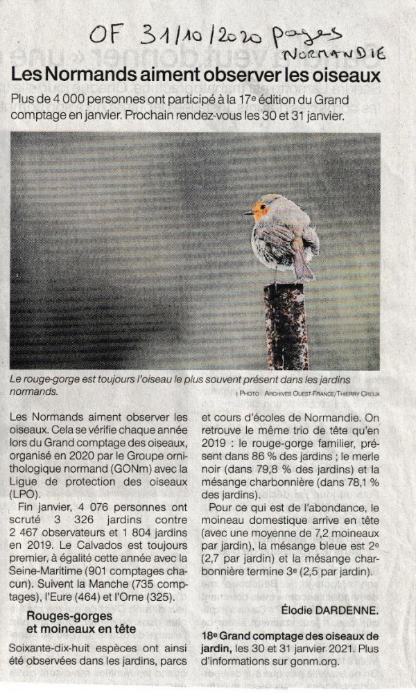 BilanGCOJ2020OF31_10_2020.jpg (287.47 Kio) Vu 7531 fois Ouest-France_page Normandie_31_10_2020