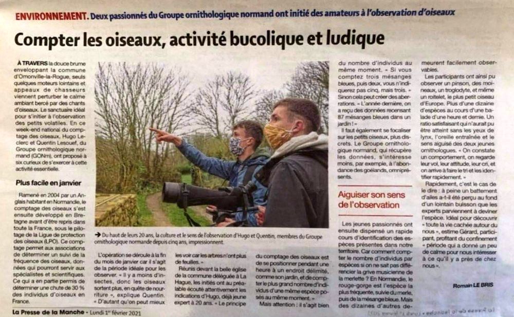 Presse de la Manche 50_01_02_2021