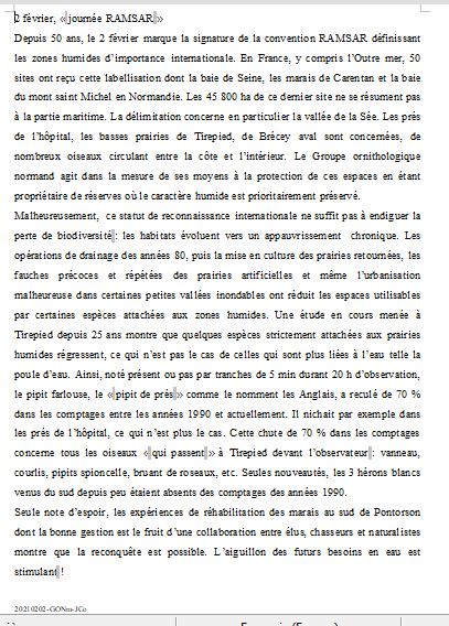 Texte original de Jean Collette