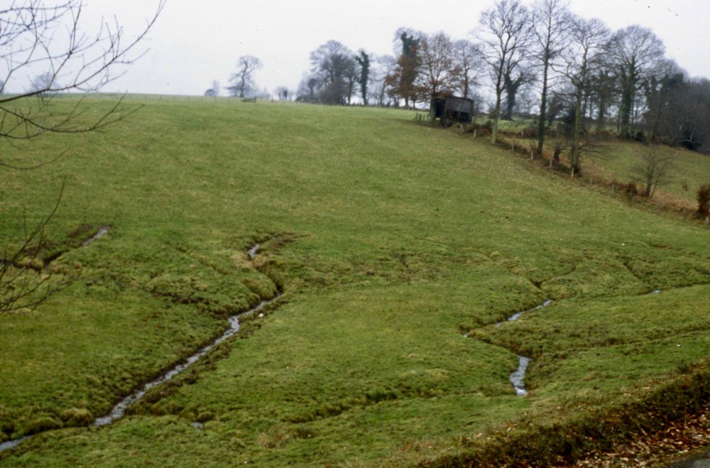 1- %22ruisseaux%22 curés à la main img237.jpg (788.76 Kio) Vu 7339 fois Le réseau des fossés entretenus manuellement était reconnaissable à son tracé "naturel" : la paysan s'appuyait sur le circuit de l'eau dans le sol. Localement, ces fossés artificiels nommés "ruisseaux" ont pu poser des problèmes administratifs vu la distance réglementaire de construction d'un bâtiment agricole ou d'une fosse à lisier à respecter. Depuis, la difficulté a été détournée : "certaines" instances agricoles ont réussi à obliger l'IGN a gommer les ruisseaux des têtes de bassins des cartes topographiques... Plus de ruisseaux en pointillés!<br />Photo Reffuveille/Bois Ambroise. Années 1990