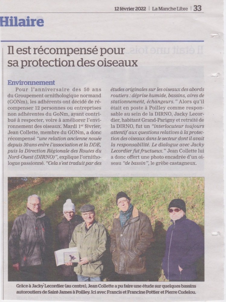 article la Manche libre