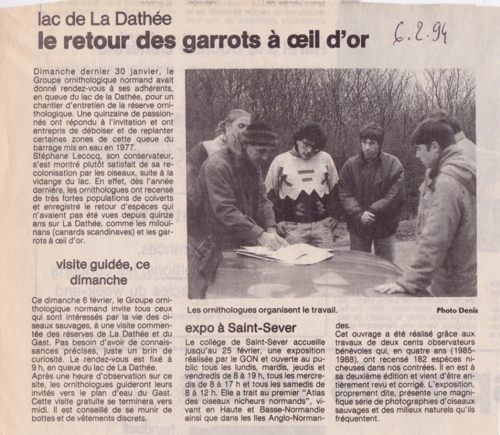 La Manche libre, 6 février 1994