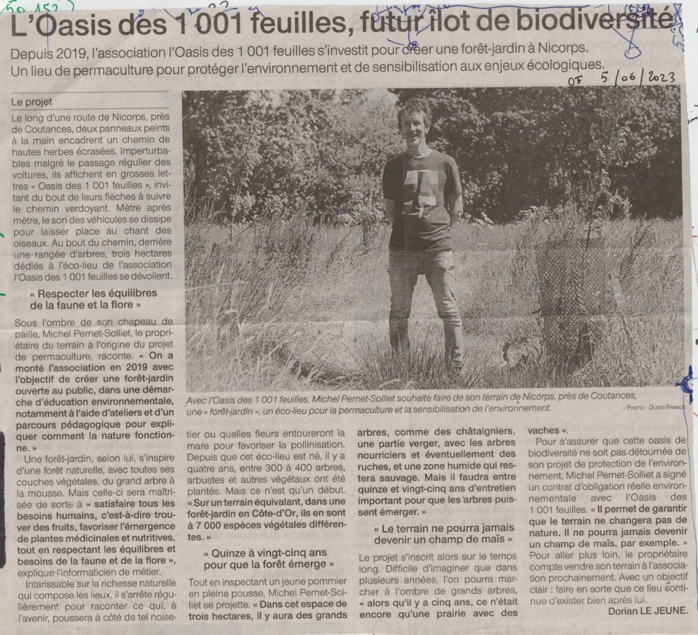 Ouest-France, édition du 5 juin 2023