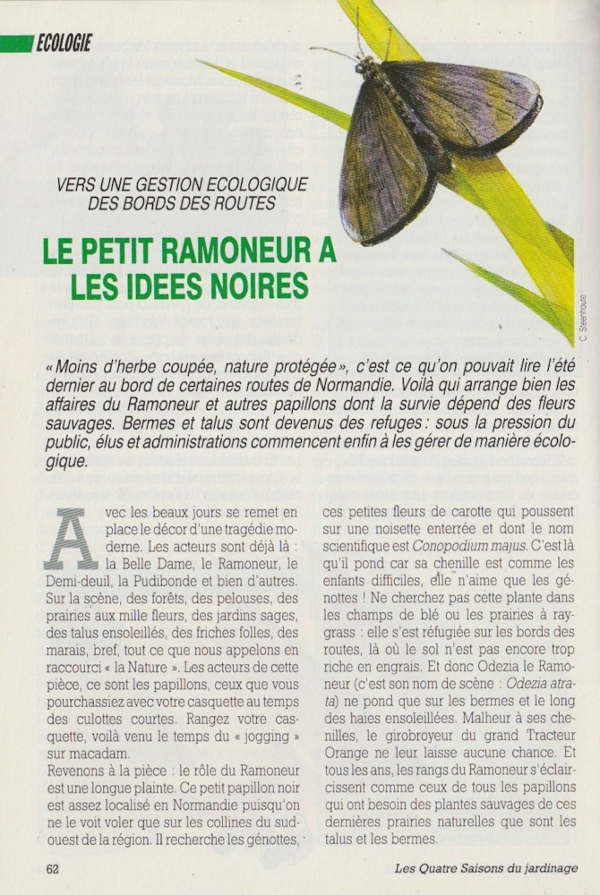 Les Quatre Saisons du jardinage, n° 67- mars/avril 1991. Page 62
