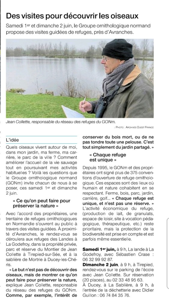 Ouest-France Avranches : 20240529