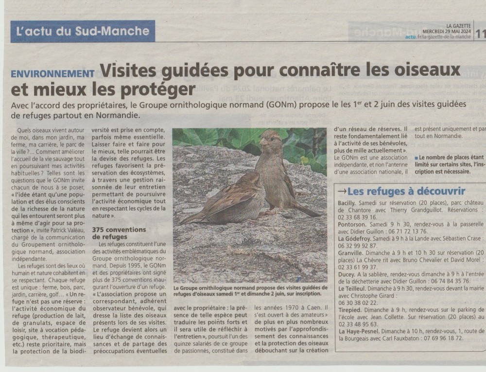 Dans le Sud-Manche- La Gazette