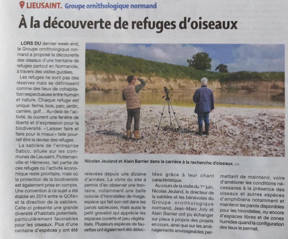 La Presse le Manche, 11 juin 2024