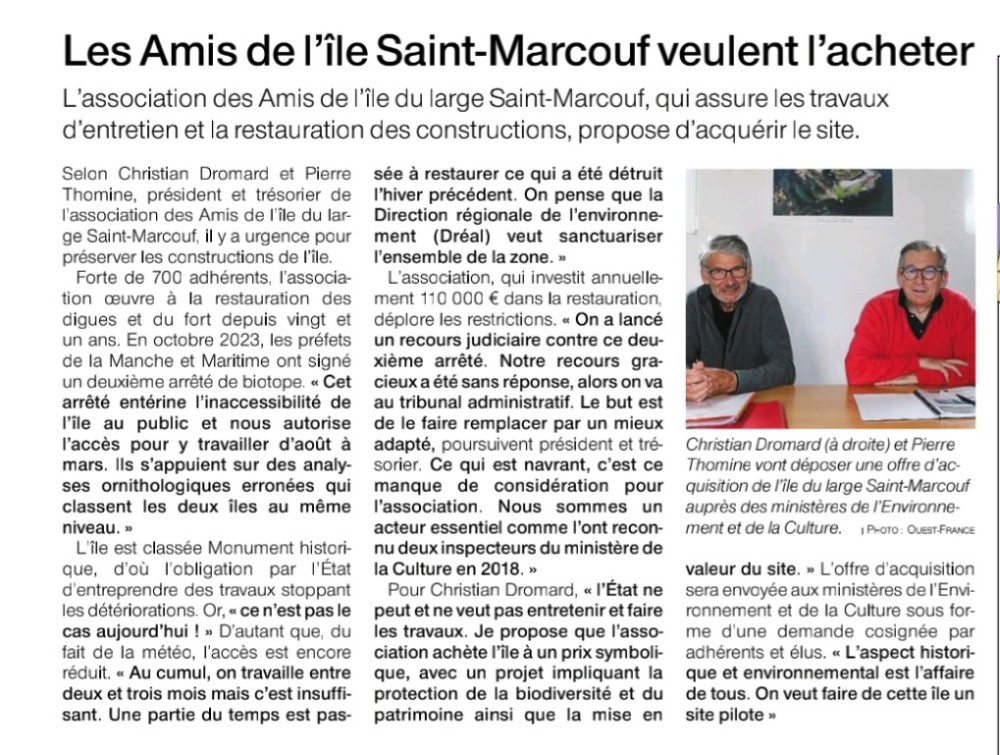 Screenshot_20240731-164542_Ouest-France - Le journal.jpg (287.58 Kio) Vu 10081 fois Ouest-France, 31 juillet 2024, page Normandie