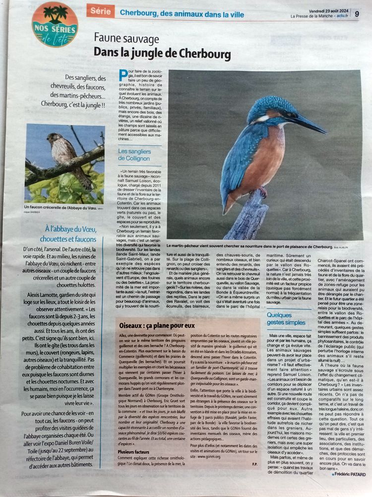 Presse de la Manche 20240823