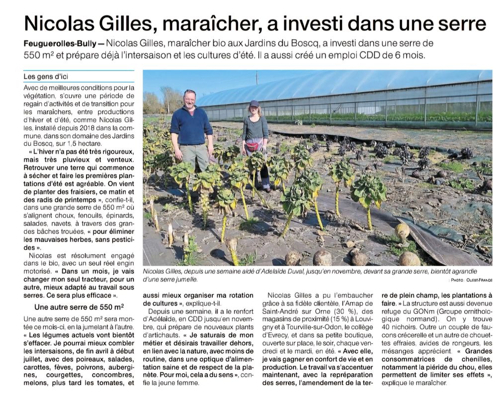 Ouest-France page locale 20250311