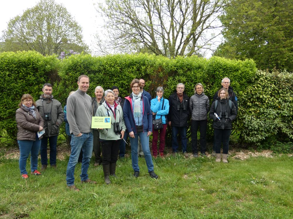 Une partie du groupe de participants