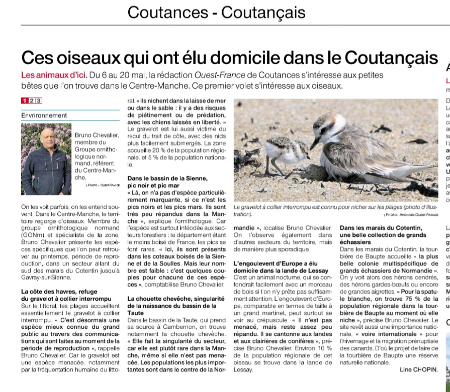 Ouest-France édition Granville-Avranches 202505