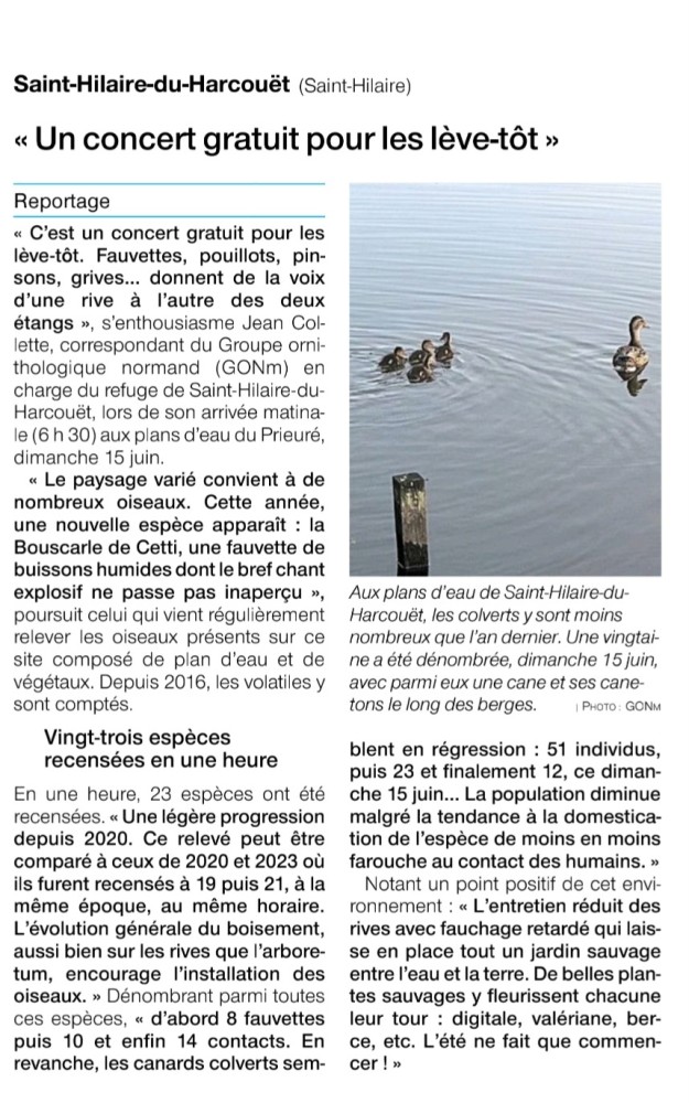 Ouest-France, 21 juin 2025