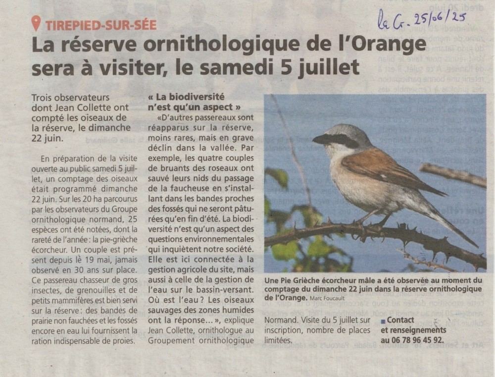 version la Gazette de la Manche