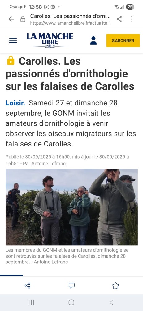 Manche Libre numérique (le chapeau et l'amorce)