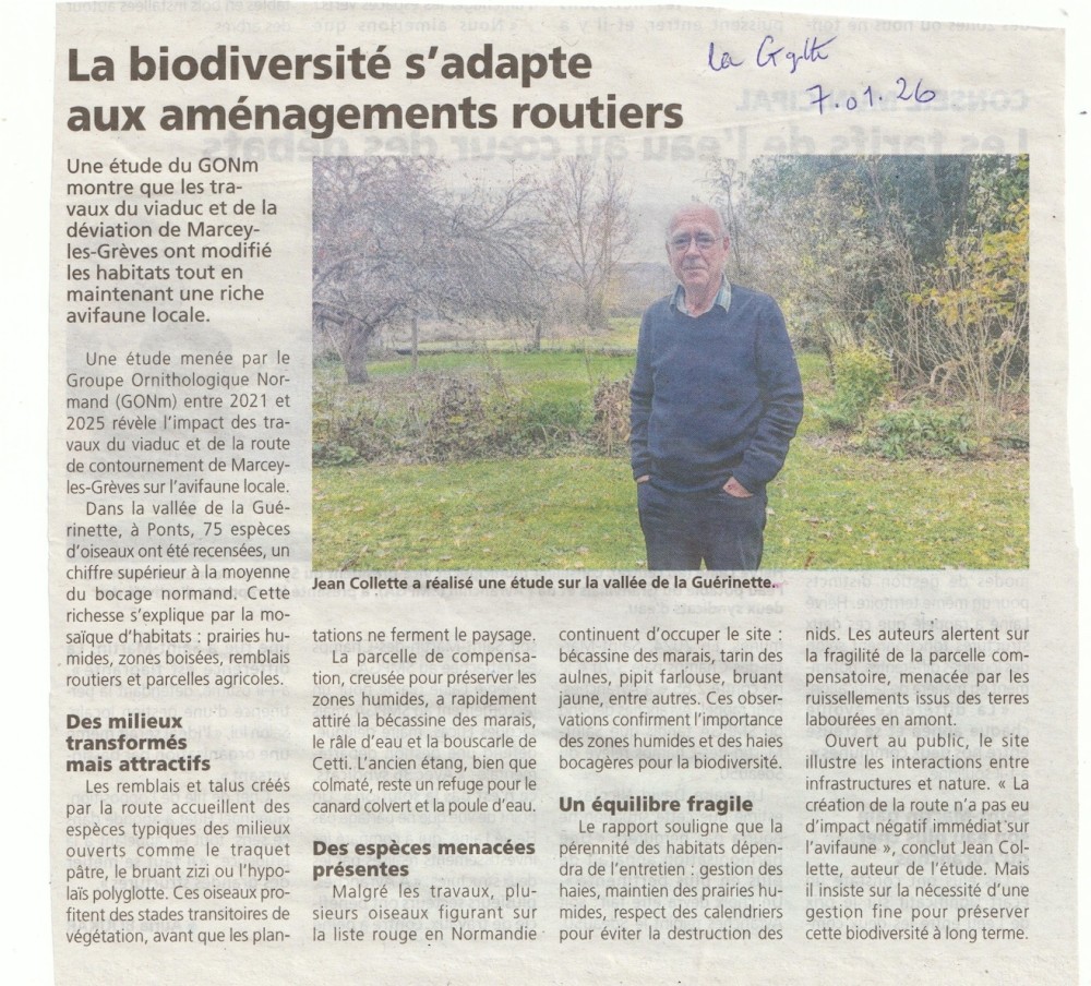 La Gazette de la Manche, 7 janvier 2026