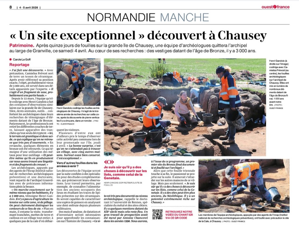 Chausey_OF_202604008.jpg (422.9 Kio) Vu 4766 fois Article de Ouest-France du 8 avril 2026