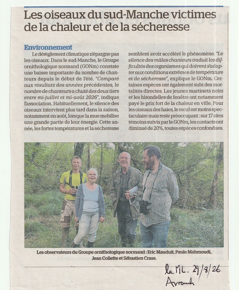 La Manche libre, 29 août 2026, Avranches