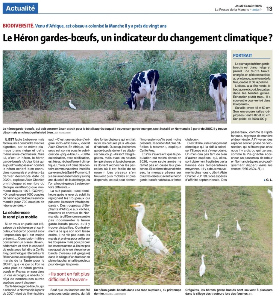 Presse de la Manche 20260813