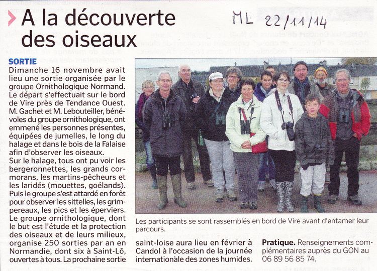 La Manche Libre, pages locales de Saint-Lô.