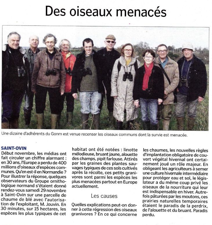 La Manche Libre, rubrique Avranches.