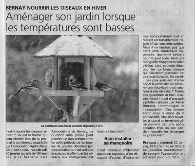 L'Eveil Normand Bernay 30/01/2015