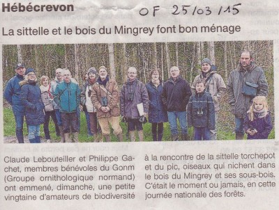 Animation forestière à Hébécrevon OF