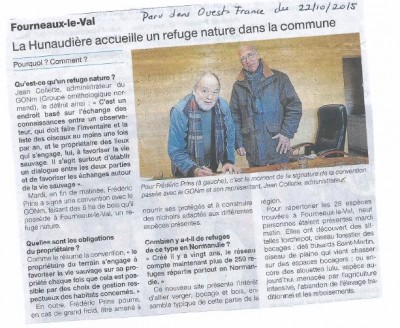 Inauguration du refuge de Fourneaux Le Val/14 OF