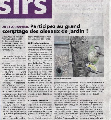 L'Orne Combattante du 26 janvier 2017