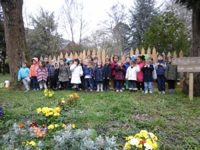 20170331_095211.jpg (61.89 Kio) Vu 11701 fois Les petits-moyens devant l'hôtel des oiseaux avec leurs nichoirs pots de fleurs.