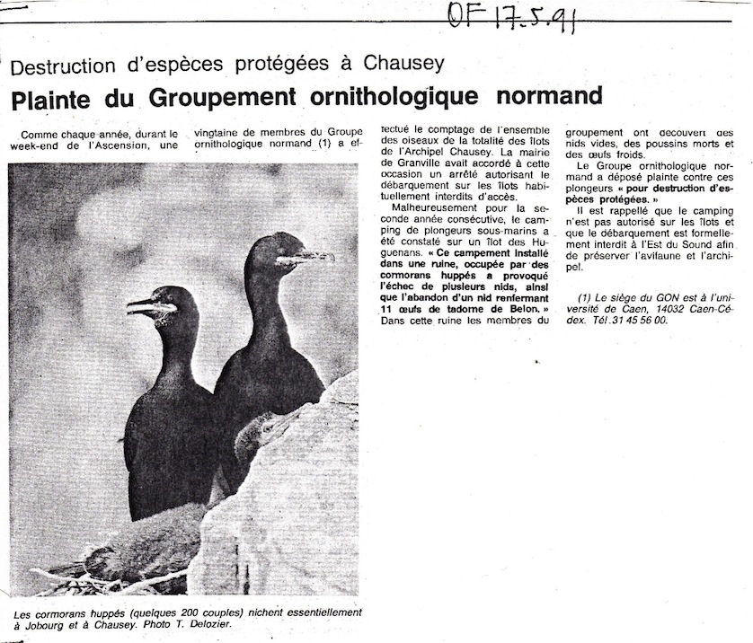 Ouest-France du 17 mai 1991