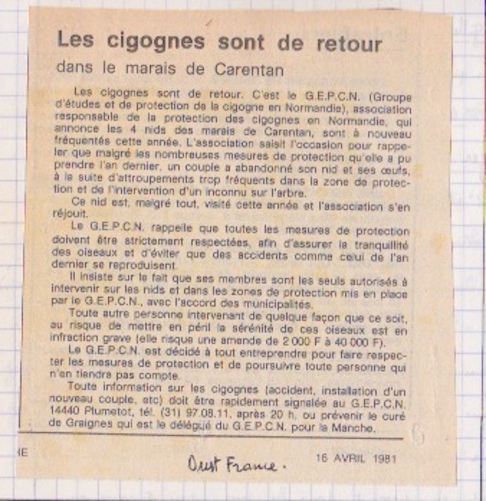 A.jpeg (241.28 Kio) Vu 13291 fois Ouest-France, 16 avril 1981-