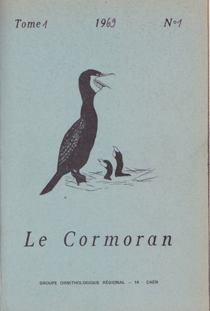 Couverture du premier numéro de la revue Le Cormoran
