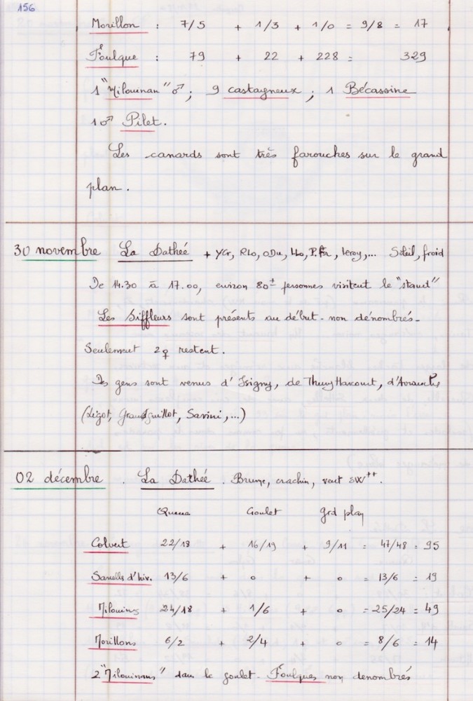 cahier JCo n°4 page 156