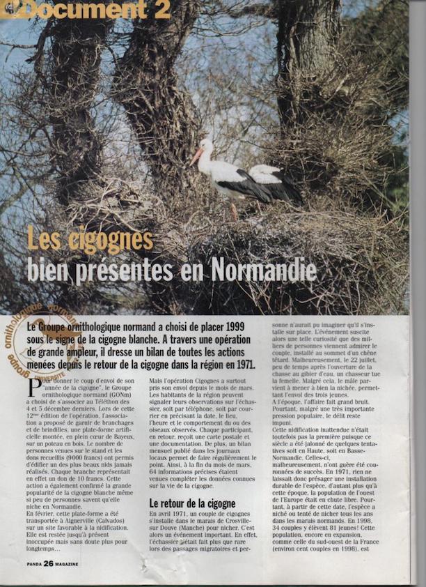 Article panda mag 06.1999 cigogne GONm p.1.jpg