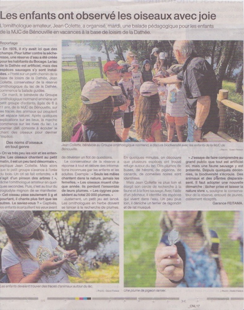 20210721- SAINT-MANVIEU-BOCAGE- animation-Dathée- OF - copie.jpg (366.24 Kio) Vu 7095 fois Pendant l'animation, la journaliste a suivi le groupe durant les deux heures de terrain.