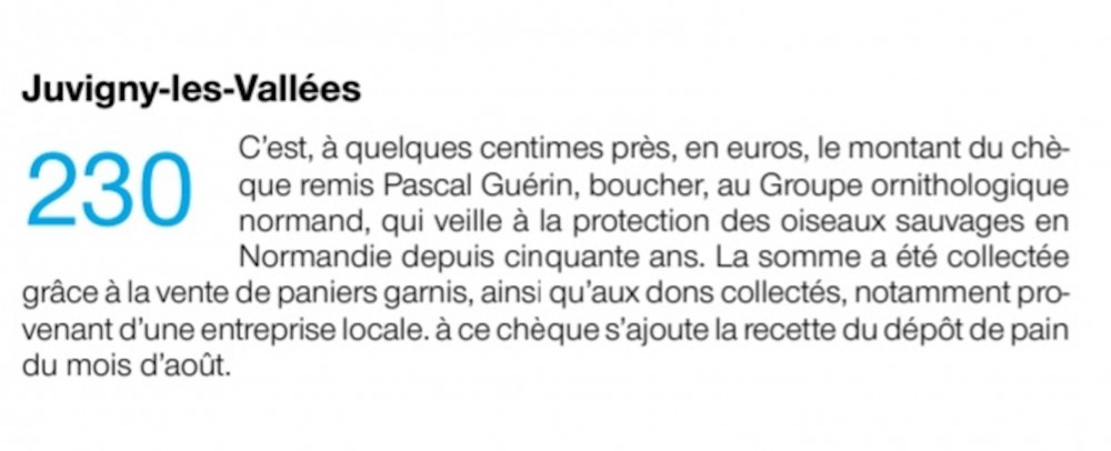 La note publiée par Ouest-France