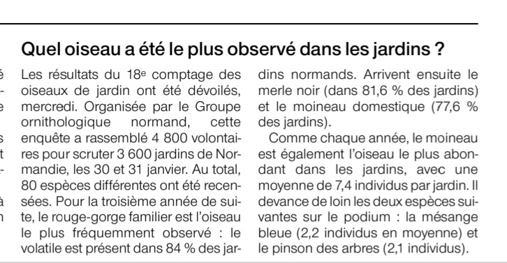 Ouest-France page régionale 19_11_2021