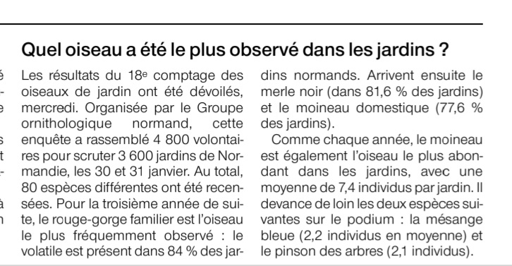 Ouest-France page régionale 19_11_2021