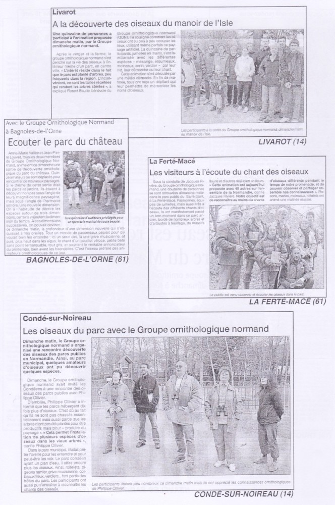 revue de presse, extrait