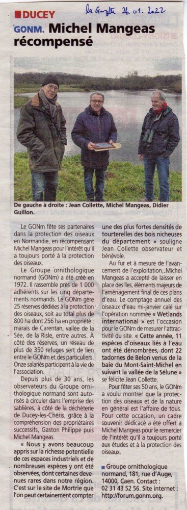 La Gazette de la Manche 2022_01_26