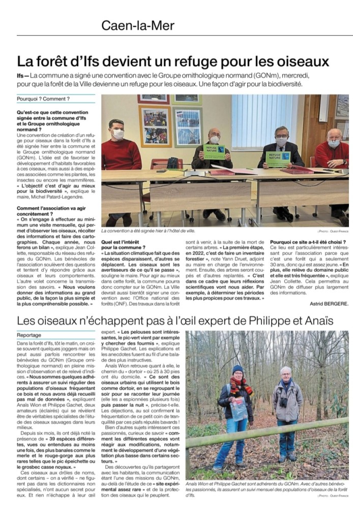 Ouest-France Ifs 2022_02_03