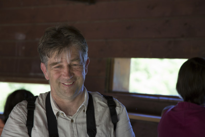 2017 - Frédéric à l'observatoire principal de La Grande Noé. Photo Gérard Debout