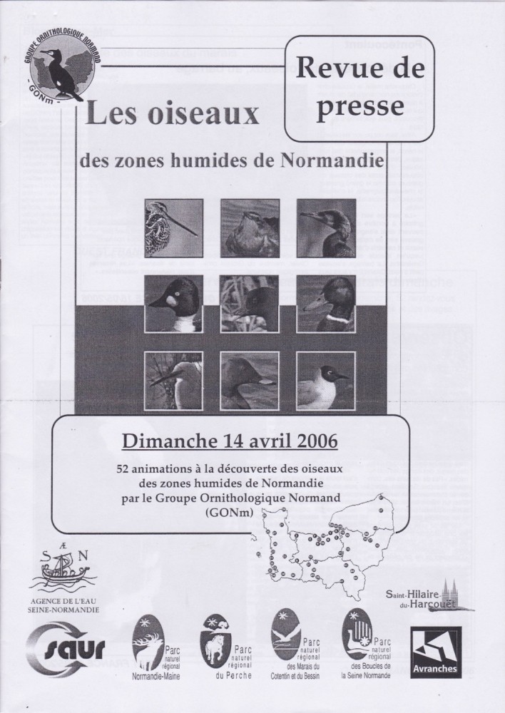 Le secrétariat du GONm (François Gabillard) collecte et monte une sélection d'articles fournis par les participants.