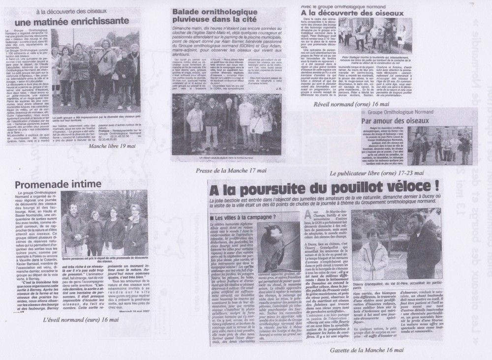 Extrait du bilan presse