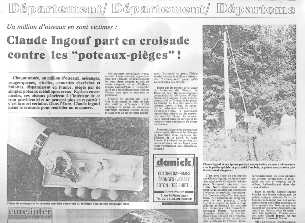 Eure Inter 24 juillet 1986
