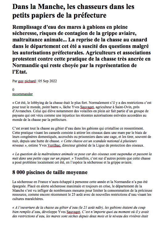 page 1 de l&quot;'article du Poulpe