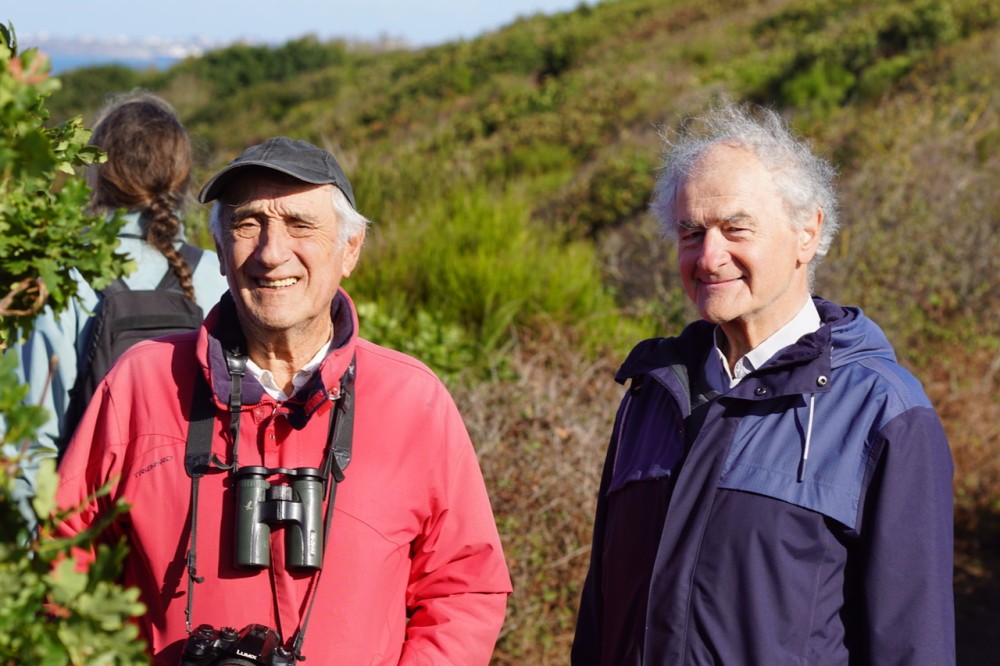 JAl à gauche et JMF à droite. Photographie Gérard Debout