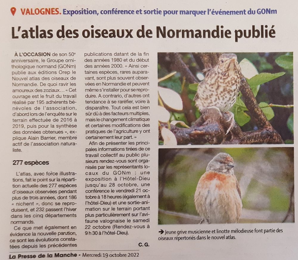 Presse de la Manche 19_10_2022