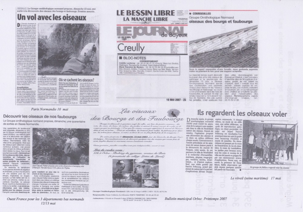 bilan, coupures de presse